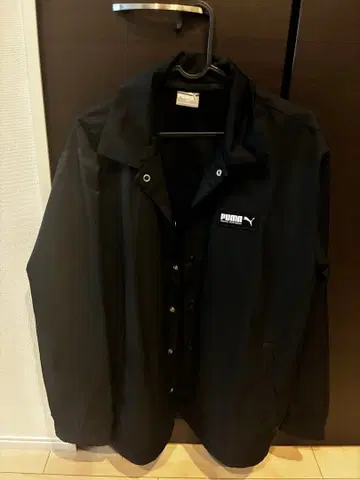 PUMA 블랙 나일론 자켓 M