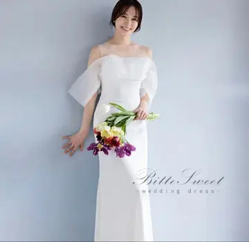 DRESS B'SWEET 오프숄더 웨딩 드레스