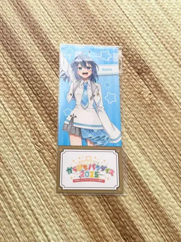 컬러풀 피치 카라피치 파라다이스 2025 티켓풍 카드 루나