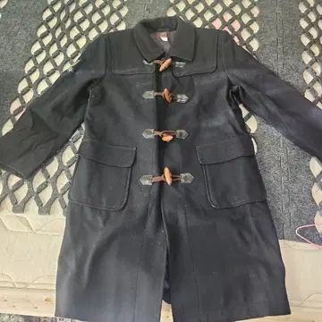 블랙 더플 코트 EST.1923