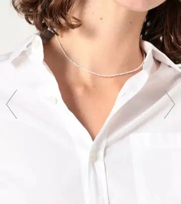 MARIHA 달의 꿈 펄 목걸이 SS 37cm