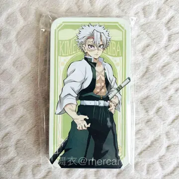 귀멸의 칼날 슬라이드 캔 케이스 [미니 클립 포함] 시나즈가와 사네미