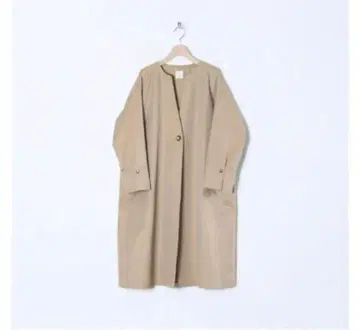 [새상품급] ina (이나) 교직 트윌 스프링 코트 베이지