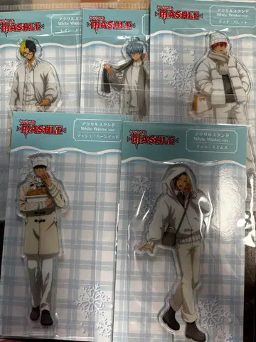 매쉬루! 아크릴 스탠드 타피오카 매쉬 핀 란스 도트 레인