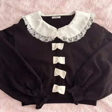 Pal elfy 블랙 화이트 니트