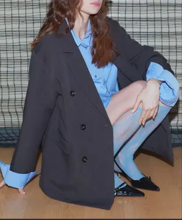 Mili affinity 오버 사이즈 테일러드 자켓