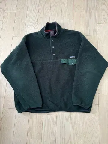 patagonia 파타고니아 플리스 신틸라 스냅T 그린 04s