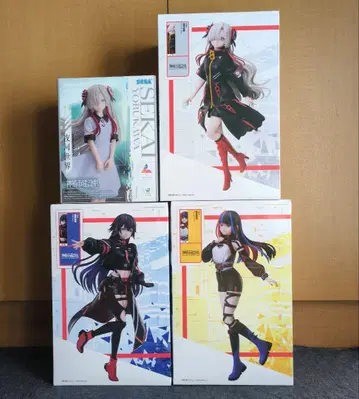 카미츠바키시 건설 중. 프라이스 피규어 4점 묶음 판매