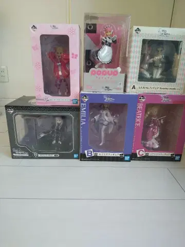 피규어 6체 세트 인기 캐릭터