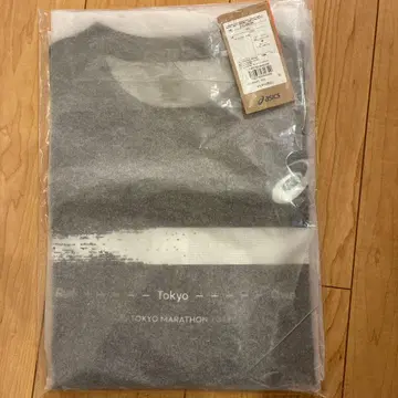ASICS 도쿄 마라톤 2026 티셔츠 블랙
