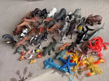 동물 피규어 세트