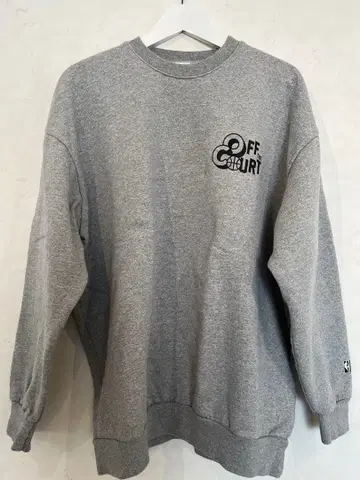 OFF the COURT 맨투맨 NBA 로고 프린트 그레이 M