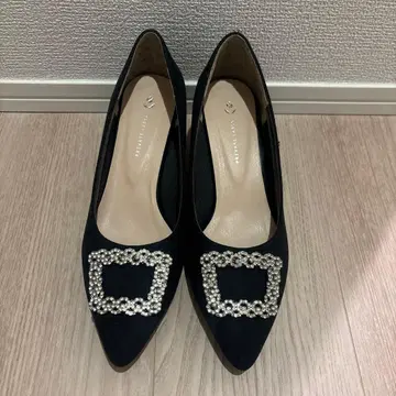 ( 미사용 새상품 ) 프라이빗 라벨 24cm 펌프스 블랙