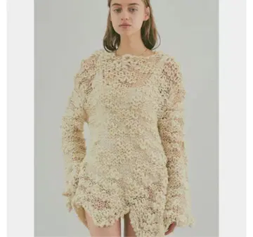 verybrain Big Slub Yarn Tunic