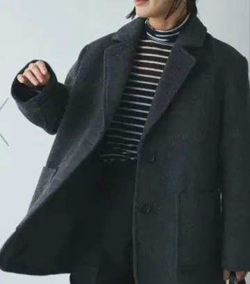 RONELby coen 샤기 자켓 코트 택 포함 새상품!