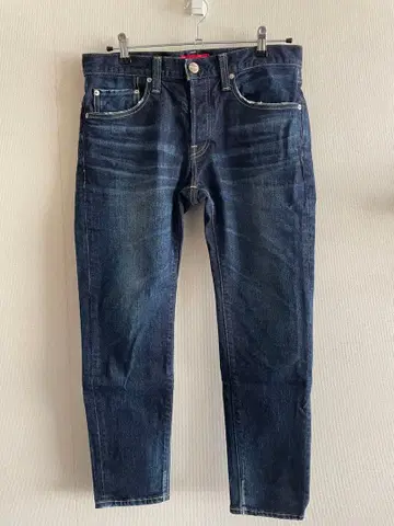 RED CARD 사이즈 30 다크 블루 슬림핏 데님