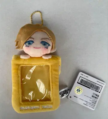 장켓뱅크 미니콜레 봉제인형 카드 홀더 시시가미 케이이치