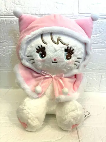 Lil ala mode 꾸미기 판초 봉제 인형 무스 mikko