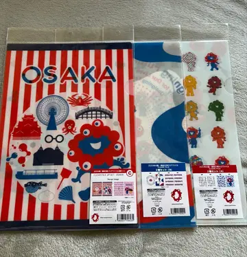 오사카 만박 미야쿠미야쿠 클리어 파일 6종 세트