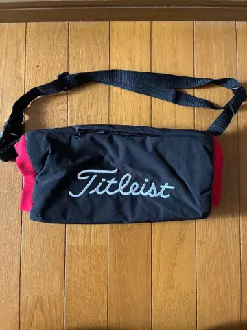 Titleist 골프 백 블랙 레드