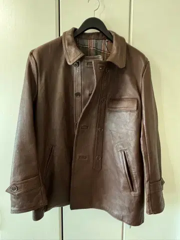 70년대 코르뷔지에 자켓 브라운