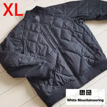 유니클로 화이트 마운티니어링 다운 자켓 XL