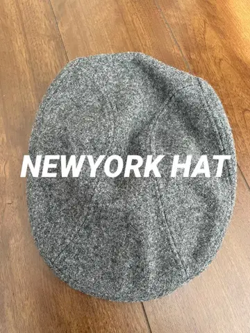 NEWYORK HAT 헌팅 모자 그레이 새상품급