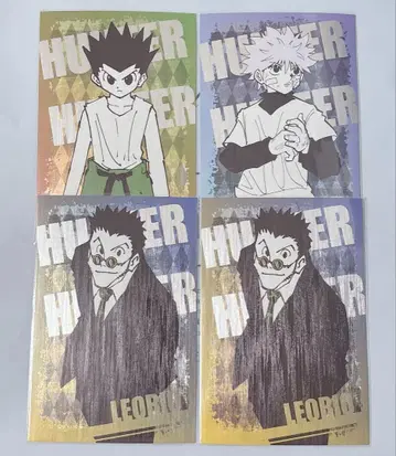 HUNTER x HUNTER 엽서 컬렉션 곤 키루아 레오리오