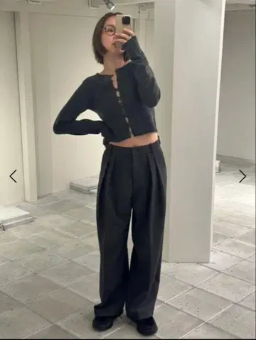 [ TODAYFUL ] 캐시미어 컴팩트 가디건