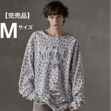 [ GRANCY ] 올 패턴 큐빅 그래픽 롱 T