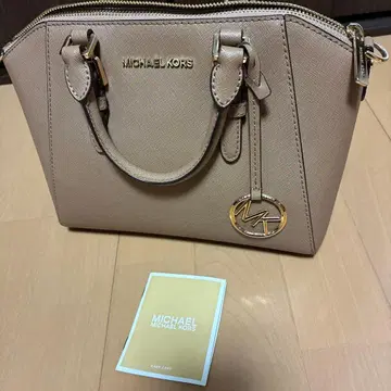 MICHAEL KORS 베이지 숄더백
