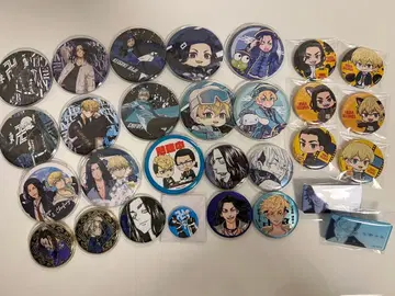 도쿄 리벤저스 바지 마츠노 배지 세트