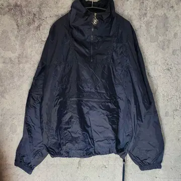 JERZEES 하프 지퍼 풀오버 로고 지퍼 풀 Y2K 스트릿