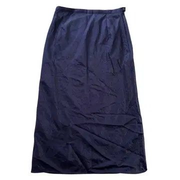 바움 운트 헤르가르텐 스커트 네이비 무릎 기장 심플 34(XS)