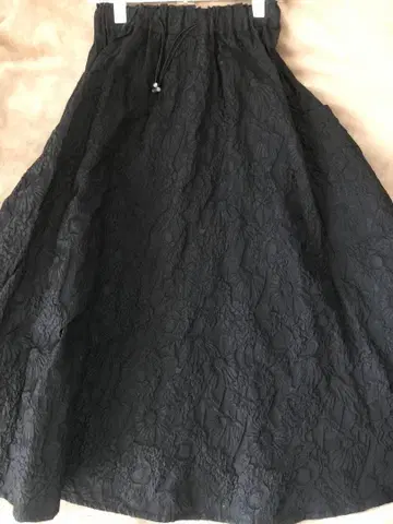 [ BEARDSLEY ] 블랙 롱 스커트