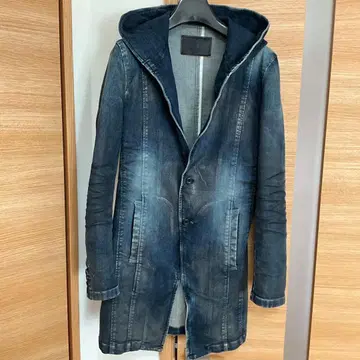 TORNADO MART 토네이도 마트 후디 데님 코트