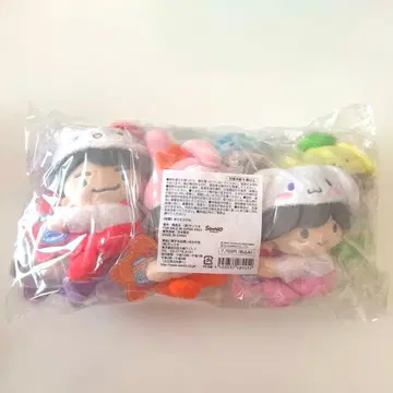 나니와단시 산리오 콜라보 봉제 인형 7체