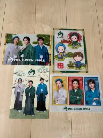 Mrs. GREEN APPLE 4장 세트