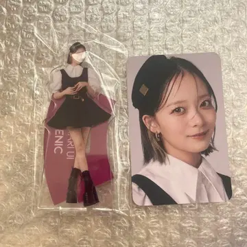 GENIC 우이 유라 CIRCLE 아크릴 스탠드 트레이딩 카드