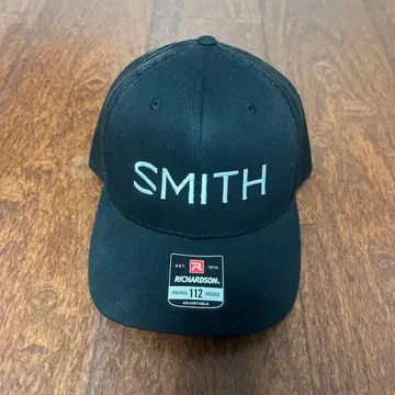 SMITH BASEBALL CAP BLACK