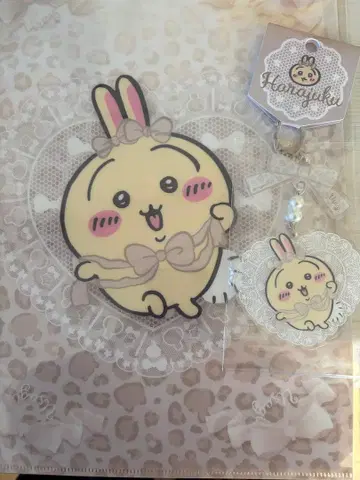 2개 세트 토끼 치이카와 랜드 하라주쿠점 리뉴얼 기념 상품
