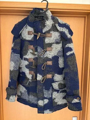 G.stage 더플 코트 네이비 그레이 44