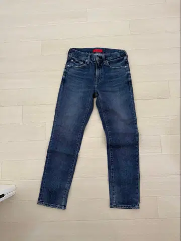 BEAMS RED CARD 다크 블루 데님