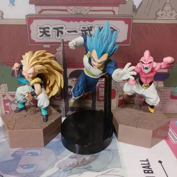 드래곤볼 피규어 세트 3체 베지터 오천크스 마인 부우