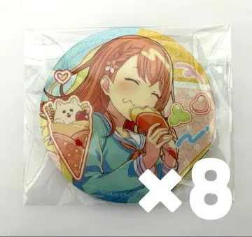 프로세카 하나사토 미노리 그리캔 글리터 캔뱃지 birthday