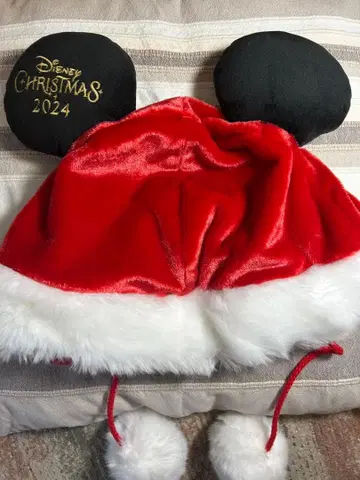 디즈니 크리스마스 2024 산타 모자 (팬 캡)