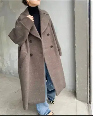 [ TICCA / 티카 ] 텐트 코트 브라운