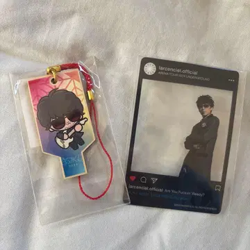 Ken 클리어 카드 & 깃털 배드민턴 스트랩