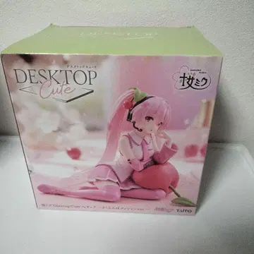 [ 미개봉 새상품 ] 벚꽃 미쿠 Desktop Cute 피규어
