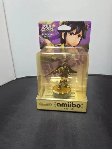 amiibo 블랙 피트 슈퍼 스매시브라더스 새상품 미개봉품